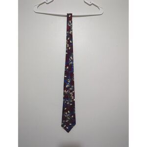 Vintage Haggar Abstract Geometric 100% Silk Tie Mens Necktie Classic Multicolor